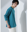 2トーンシルケットTシャツ 長袖