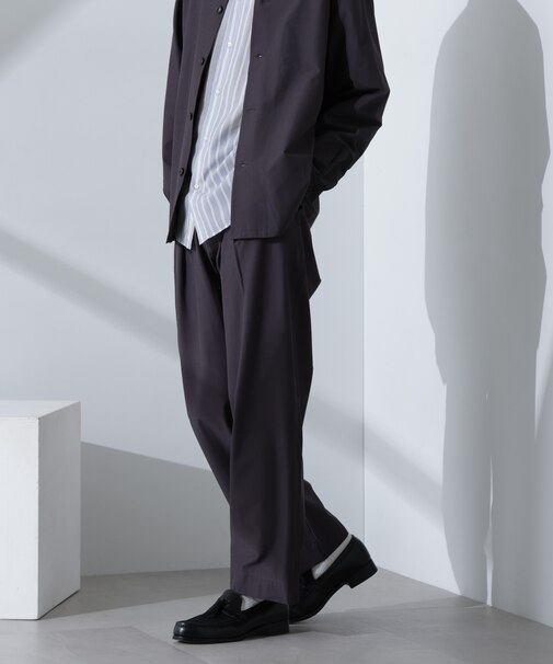 ストレッチワイドイージーパンツ(セットアップ可)