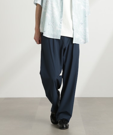 ストレッチワイドイージーパンツ(セットアップ可)