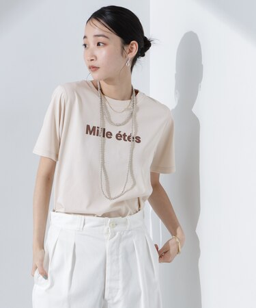 ロゴプリントTシャツ