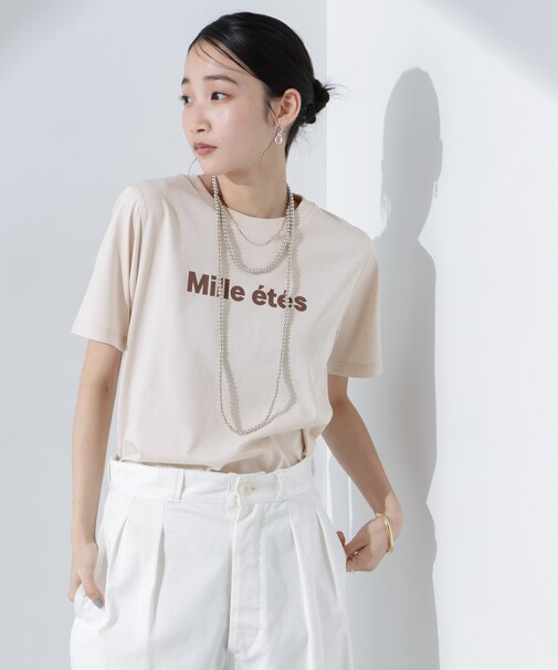 ロゴプリントTシャツ