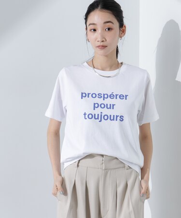 ロゴプリントTシャツ