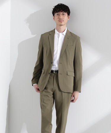 「Damerino」メランジドライツイル4WAYストレッチセットアップ