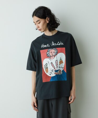 「HOTEL PALACE」オテルパラス アンリマティス アートグラフィックTシャツA