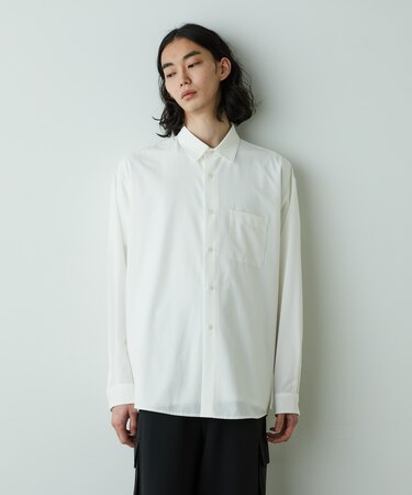 「HOTEL PALACE」オテルパラス アスレチックテックレギュラーカラーシャツ