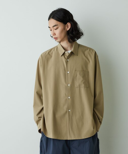 「HOTEL PALACE」オテルパラス アスレチックテックレギュラーカラーシャツ