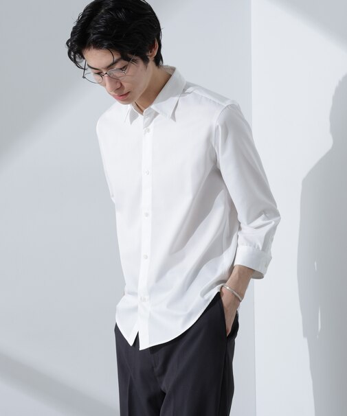 スタンダードレギュラーカラーシャツ/7分袖