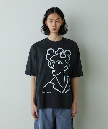 「HOTEL PALACE」オテルパラス アンリマティス アートグラフィックTシャツB