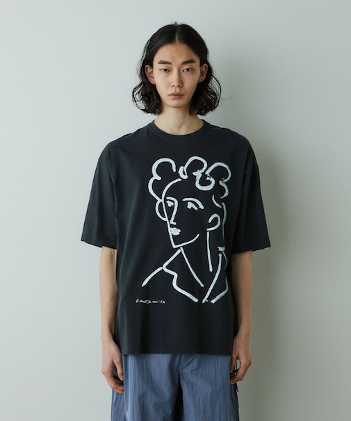 「HOTEL PALACE」オテルパラス アンリマティス アートグラフィックTシャツB