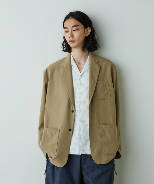 Epoche ノーカラージャケット｜ナノ・ユニバースの通販｜&mall（アンド