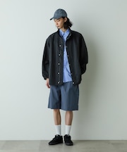 「HOTEL PALACE」オテルパラス ナイロンテックルーズシルエットコーチブルゾン