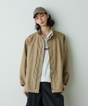 「HOTEL PALACE」オテルパラス ナイロンテックルーズシルエットコーチブルゾン