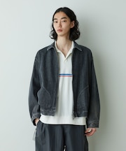 「HOTEL PALACE」オテルパラス 11.5ozバイオブリーチデニムブルゾン