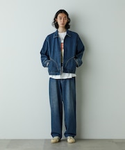 「HOTEL PALACE」オテルパラス 11.5ozバイオブリーチデニムブルゾン
