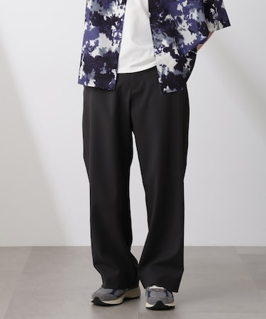 ｢SOIGNE｣ECOPET(R)×AEROツイルストレッチチノスラックス