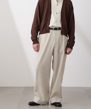 ｢SOIGNE｣ECOPET(R)×AEROツイルストレッチチノスラックス