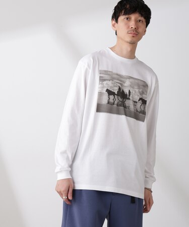 「着るアート」Herbert List／Magnum Photos Tシャツ長袖FRANCE