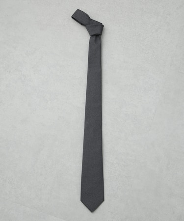 京都ウォッシャブルメランジソリッドネクタイ