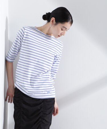 ORCIVAL/BFJ_BOAT NECK H/S P.O.