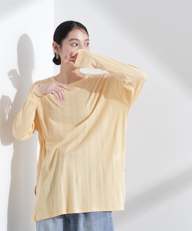 Robert P. Miller／Light Prib Crew L／S tee