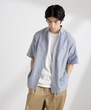 ナノベアワンポイントシャツ半袖