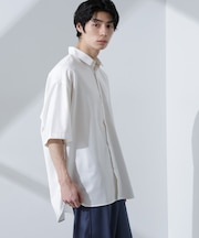 ビッグドレープシャツ 半袖