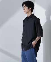 ビッグドレープシャツ 半袖