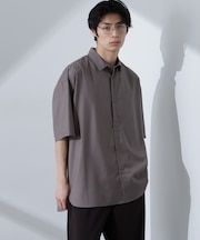 ビッグドレープシャツ 半袖