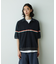 「HOTEL PALACE」オテルパラス レトロボーダーパイルスキッパーシャツ