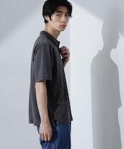 Pe／Ry鹿の子ポロシャツ 半袖