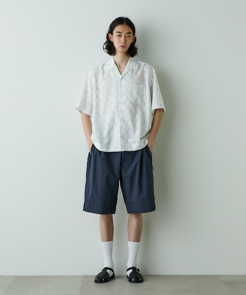 「HOTEL PALACE」オテルパラス アニマルグラフィックプリントシャツ