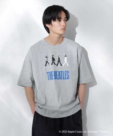 Anti Soaked(R)×BEATLES ABBEY ROAD汗染み防止Tシャツ
