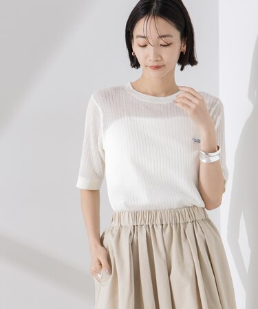 PENNEYS別注TheFOXシアーリブニットトップス