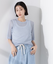 PENNEYS別注TheFOXシアーリブニットトップス