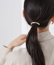 メタルカーブヘアゴム