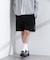 「NJ／CLUB」 USAコットン ハーフパンツ