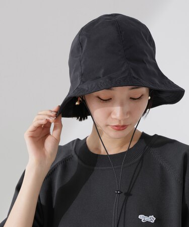 撥水加工ナイロンチューリップハット
