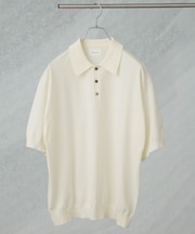 crepuscule／別注 S／S KNIT POLO