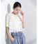 ODAKHA／crazy lace short knit