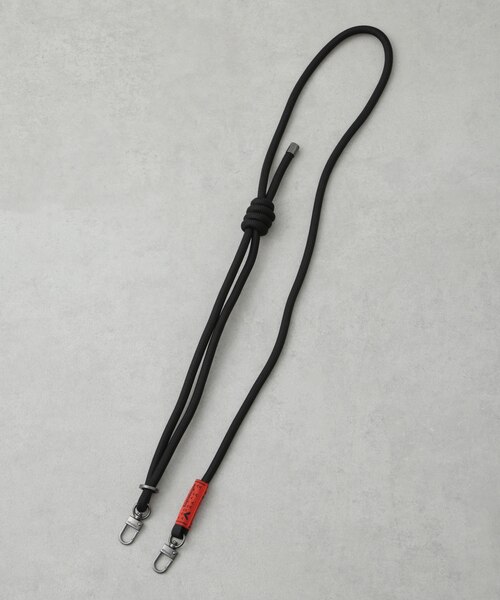 Topologie／8.0mm Rope Strap Black Solid｜ナノ・ユニバースの通販｜&mall（アンドモール）三井 ...