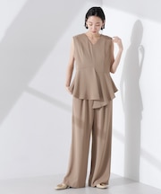 troisieme chaco／ダブルクロス 2WAYセットアップパンツ