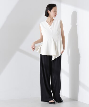 troisieme chaco／ダブルクロス 2WAYセットアップパンツ