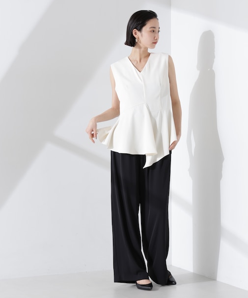 troisieme chaco／ダブルクロス 2WAYセットアップパンツ