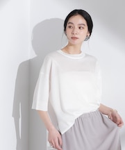 オーロララメシアースムースニットTシャツ