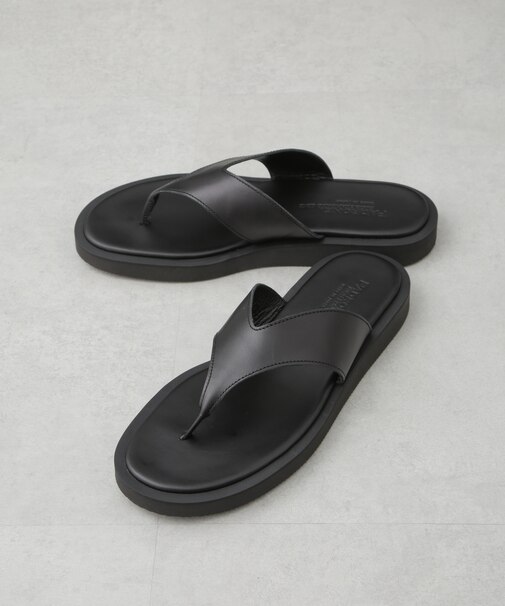 PADRONE THE STANDARD LINE／別注 THONG SANDAL ／ トングレザーサンダル