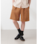 フェイクスエード イージーショートパンツ