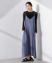 キャミソールフレアワンピース