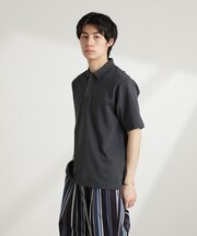 ダブルスムース比翼ポロ