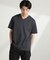 ダブルスムースVネックTシャツ 半袖