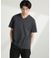 ダブルスムースVネックTシャツ 半袖